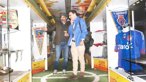 El Sifup recibió a Santiago 2023 en su museo itinerante.