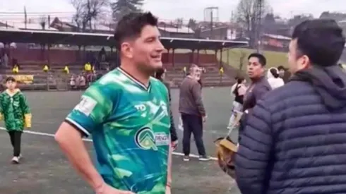 Miguel Aceval fue encarado en Temuco.