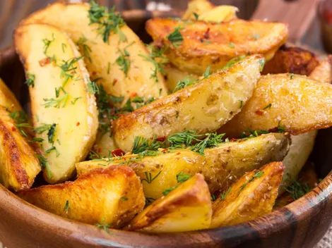 Receta de papas rústicas
