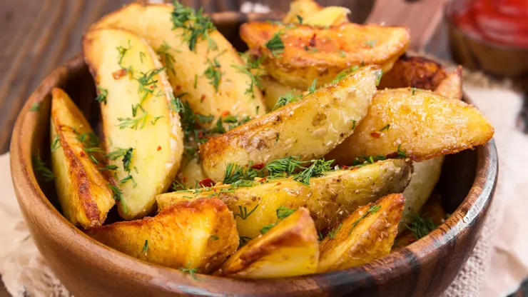 Receta de papas rústicas