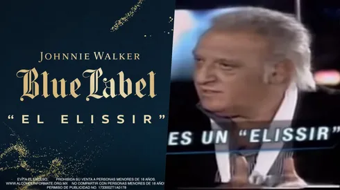 Johnnie Walker usó la famosa frase del Coco Basile para promocionar el Blue Label.