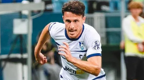 Ángelo Henríquez anotó su primer gol con la camiseta del Baltika en la Copa de Rusia.