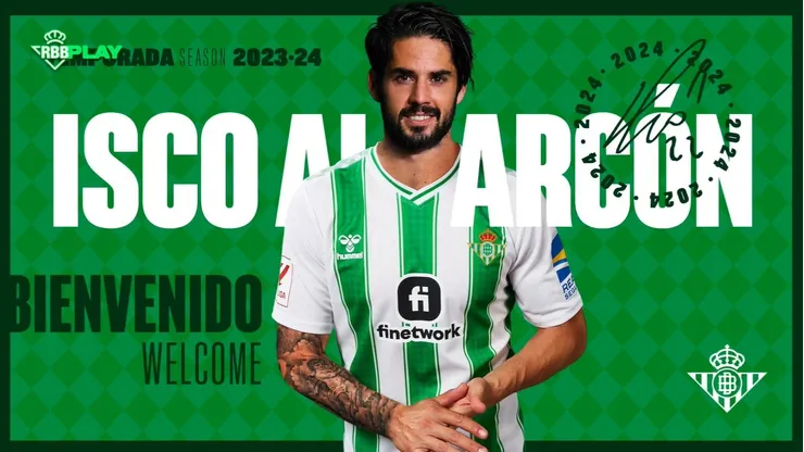 Isco lleva seis meses sin jugar.