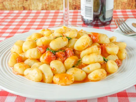 Receta de ñoquis de papa