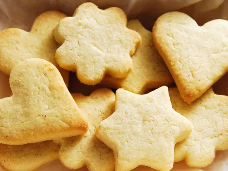 Receta de galletas de mantequilla