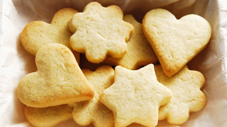 Receta de galletas de mantequilla