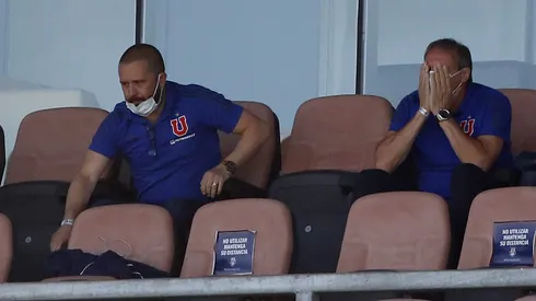 Rodrigo Goldberg y Sergio Bernabé Vargas en su época de directores deportivos de Azul Azul.