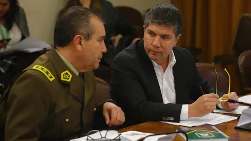 Subsecretario Manuel Monsalve durante la Comision de Constitucion de la Camara de Diputados.