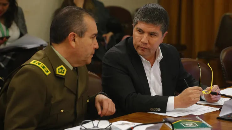Subsecretario Manuel Monsalve durante la Comision de Constitucion de la Camara de Diputados.