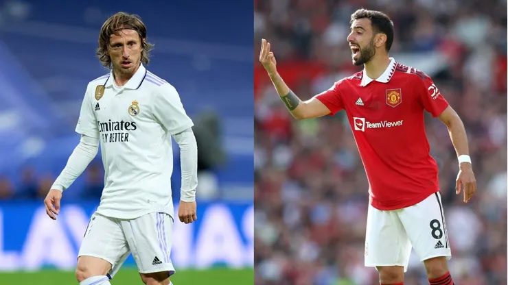 Real Madrid y Manchester United disputan un amistoso.