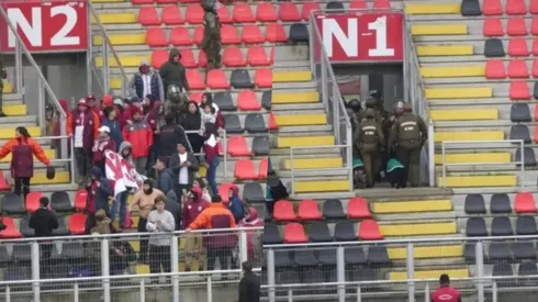 Los hinchas papayeros no pudieron ver el triunfo agónico de su equipo.