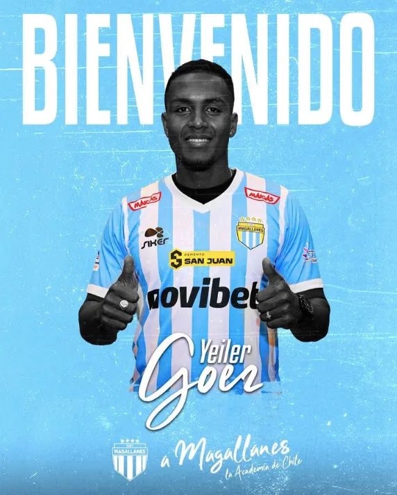 Magallanes cierra su plantel con el arribo de Yeiler Goez. Foto: Comunicaciones Magallanes.