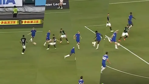 Mudryk tuvo una gran asociación con Nicolas Jackson para anotar su primer gol con Chelsea.