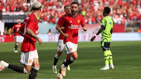 Bruno Fernandes fue una de las figuras del partido