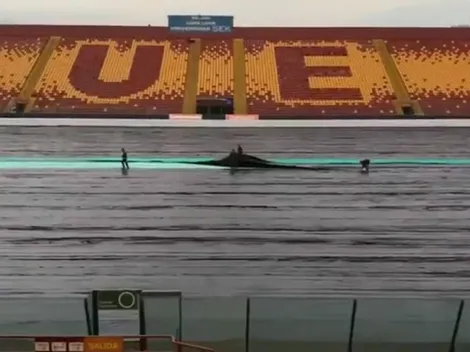 La U alerta por la cancha del estadio Santa Laura