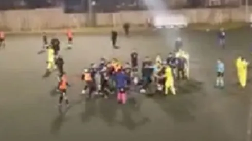 La pelea entre ambos clubes