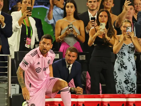 El debut de Messi con una lluvia de estrellas en Inter Miami