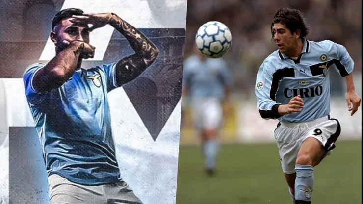Valentín Castellanos y Marcelo Salas