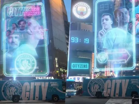 El futuro es hoy, viejo: el City llega a Tokio y parece que están en el 2050
