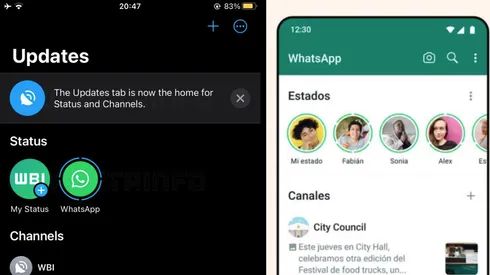 Se integra la funcionalidad de "Canales".