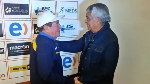 Clavito se despidió con dolor de su amigo.