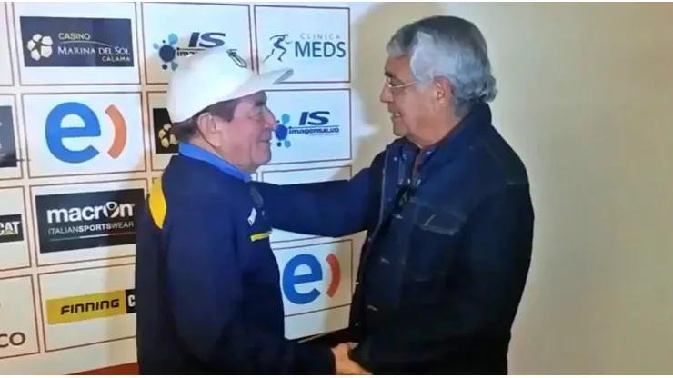 Clavito se despidió con dolor de su amigo.