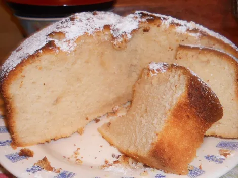 Receta de queque de yogurt esponjoso