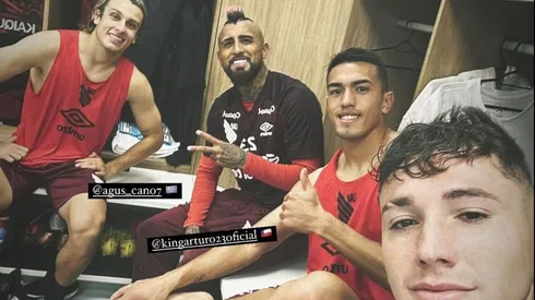 El nuevo camarín que recibe a Arturo Vidal.