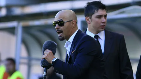 Marco Antonio Figueroa en el momento que trató de "rata" a Patricio Kiblisky en 2015.