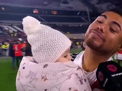 El tierno pedido de Paulo Díaz a su hijo tras ser campeón con River