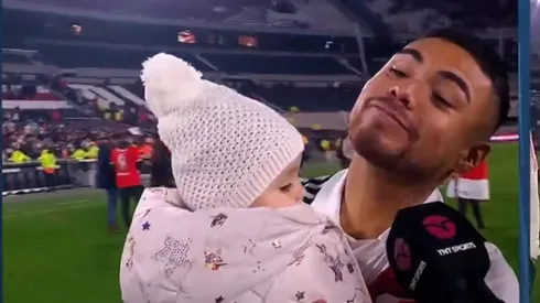 Paulo Díaz vive días felices tras ser campeón con River Plate.