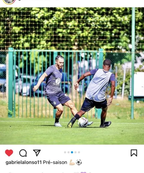 La publicación de Gabriel Suazo en Instagram. | Foto: Captura.
