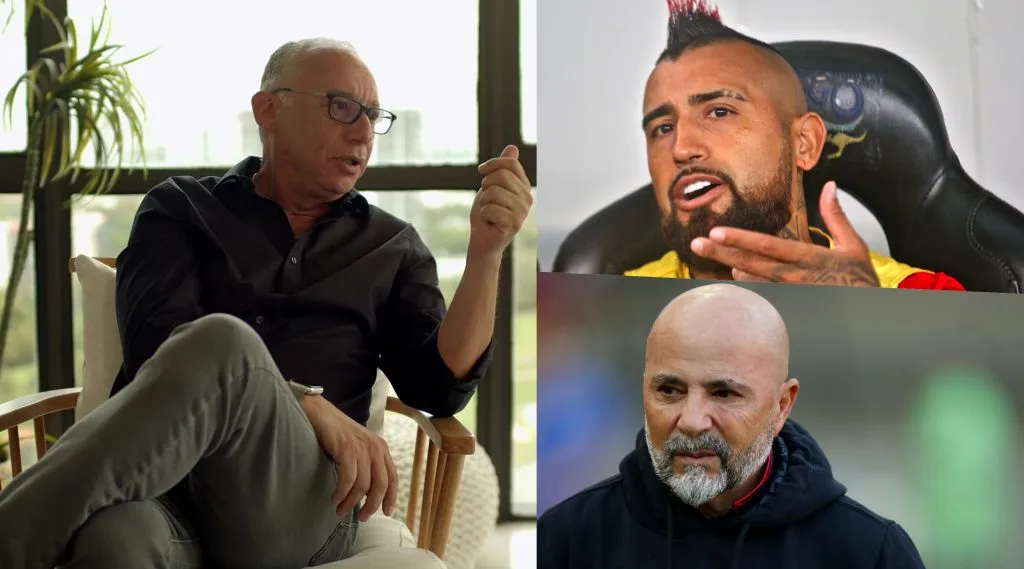 Mauricio Israel opina sobre el conflicto entre Arturo Vidal y Jorge Sampaoli. | Foto: Photosport / Getty