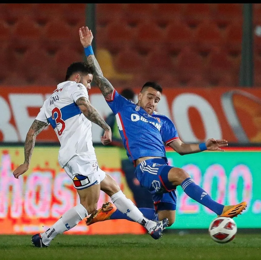 Matías Zaldivia ha demostrado su experiencia en la U. Foto: Nicolás Maldonado / U. de Chile