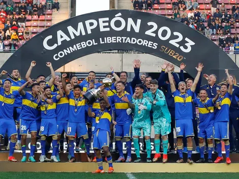 Video: Riquelme premia a Boca campeón en La Serena