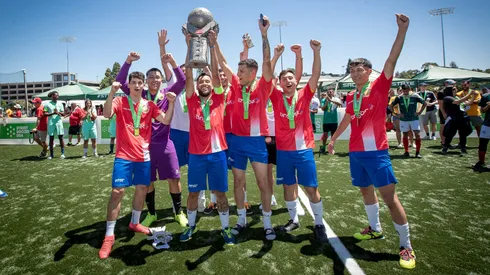 Chile campeón del mundo otra vez en el fútbol calle.