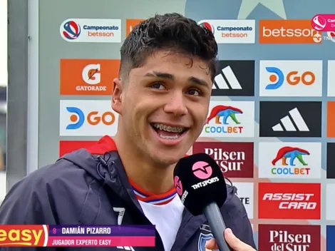 El tierno Damián Pizarro le dedica el gol a su "mamita linda"