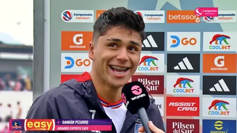 Damián Pizarro fue elegido la figura del triunfo albo sobre O'Higgins.