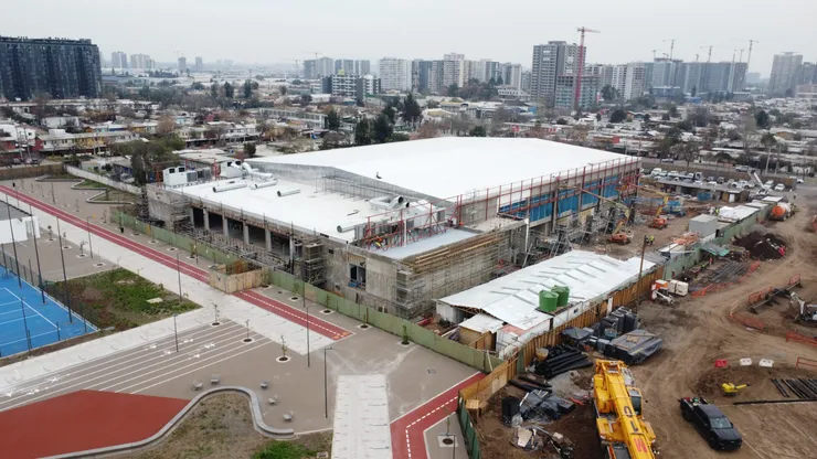 Así van las obras del Parque Deportivo Estadio Nacional de cara a los Juegos Panamericanos de Santiago 2023.