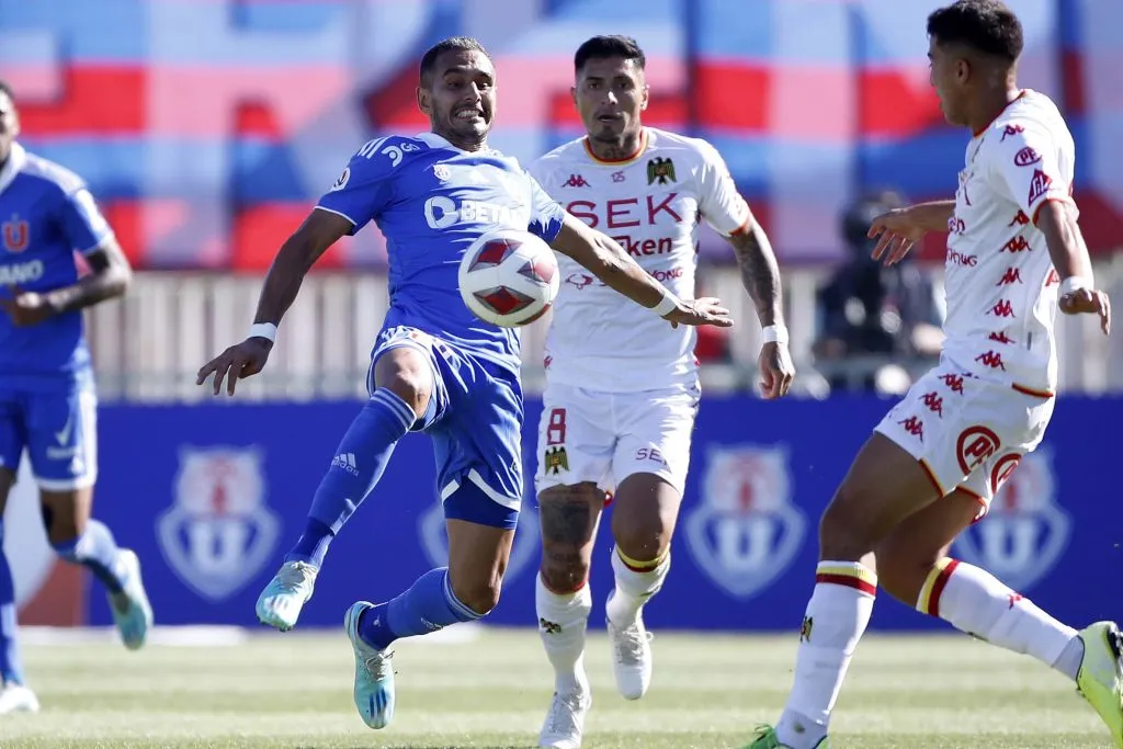 Federico Mateos se lesionó y no podrá jugar ante Unión Española. | Foto: Photosport