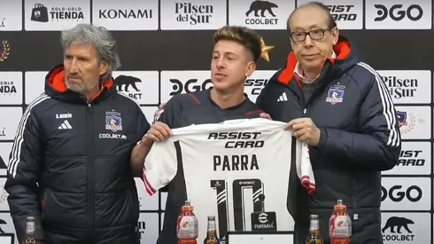 Pablo Parra eligió la "10" de Colo Colo. Y recordó a dos cracks que lo motivaron. Uno de ellos, su ídolo.