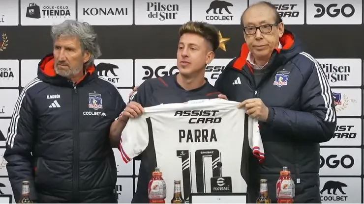 Pablo Parra eligió la "10" de Colo Colo. Y recordó a dos cracks que lo motivaron. Uno de ellos, su ídolo.
