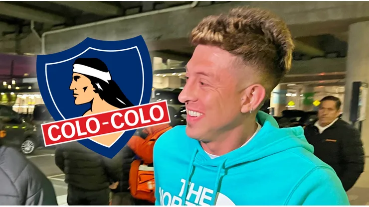 Pablo Parra ya está en Chile para ser el segundo refuerzo de Colo Colo.