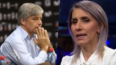 Harold Mayne-Nicholls y Erika Olivera