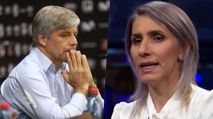 Harold Mayne-Nicholls y Erika Olivera
