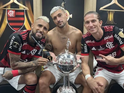 Gloria brasileña despide a Vidal: "El mejor de la historia..."