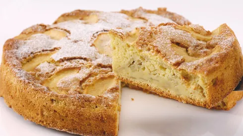 Receta de queque de manzana paso a paso