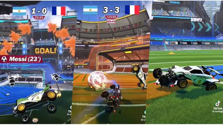 La definición del Mundial 2022 en el popular Rocket League.