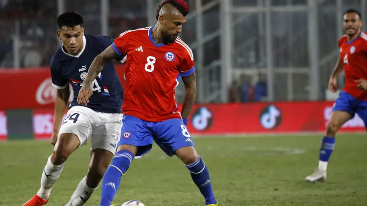 Diego Gómez parece estar cerca del Inter Miami. Jugó ante Chile con Paraguay este 2023.