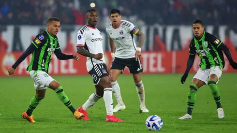 Castillo aportó poco y nada en la delantera de Colo Colo ante América MG.